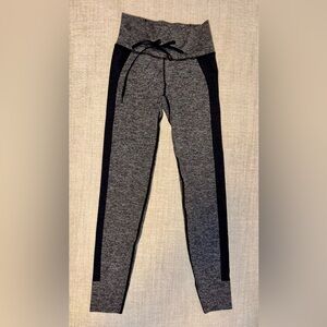 PINK Active XS Heather Gray High Waist Leggings Jogger Style Lounge Athleisure